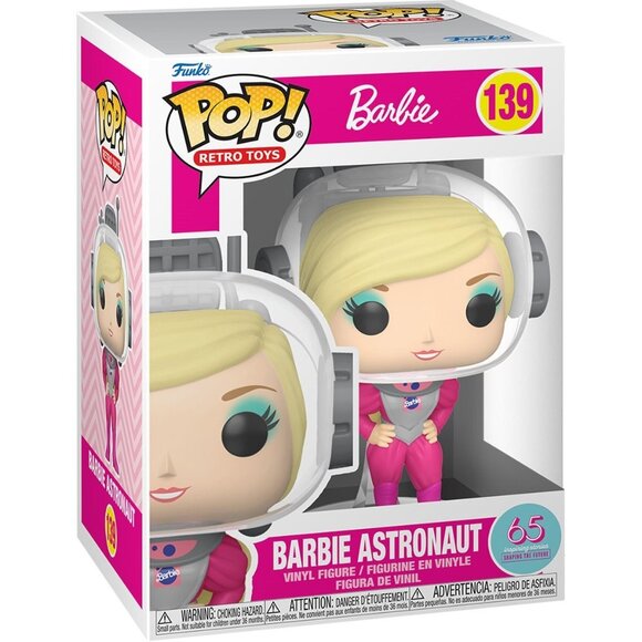 Funko Pop! Barbie 65th Anniversary - Astronaut Barbie #139 - Picture 3 of 3